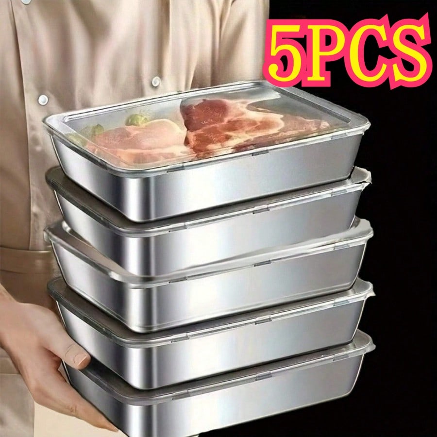 Kitchen Gadgets Organizer - Confezione da 5 contenitori per alimenti