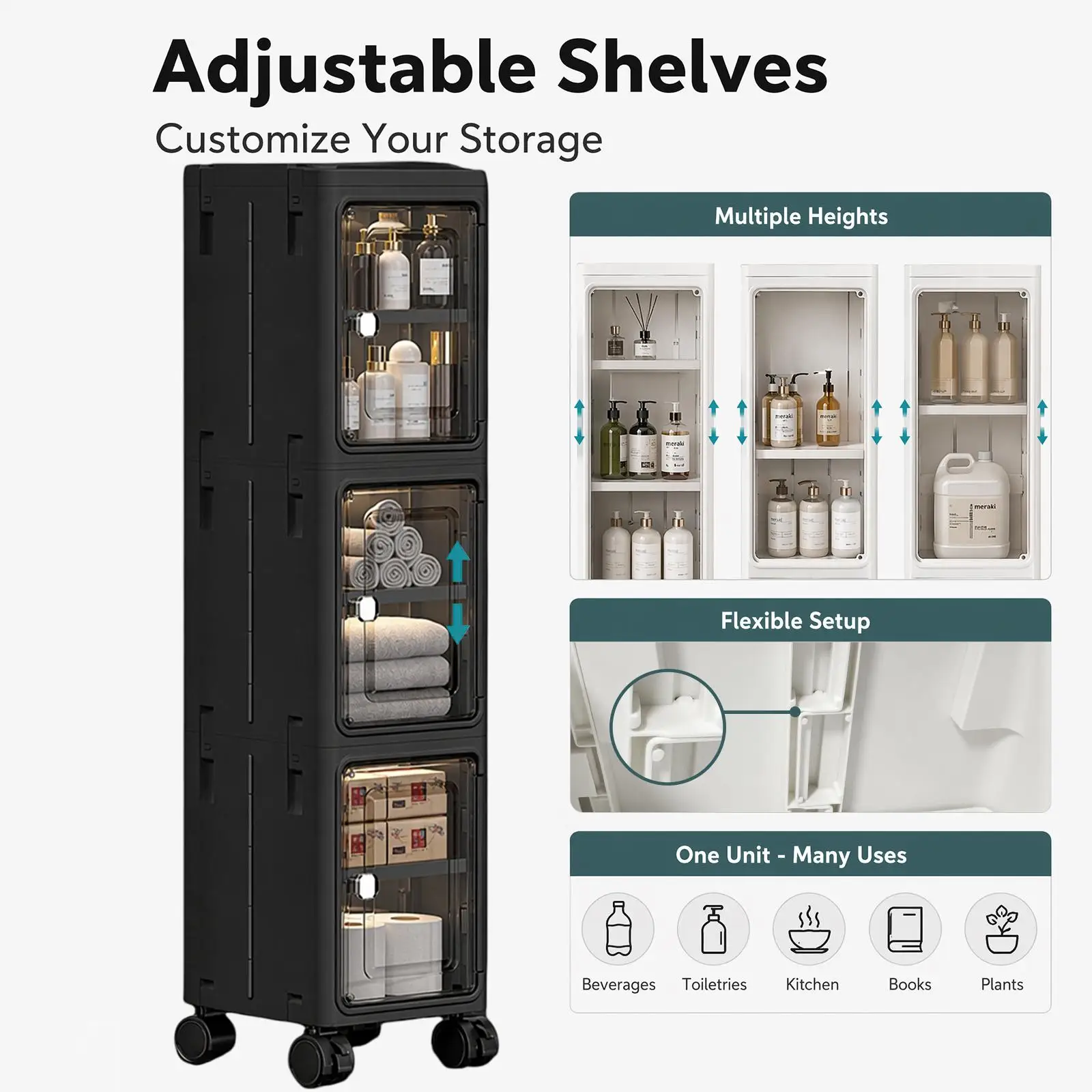 Mobiletto Salvaspazio a 5 Ripi - Kitchen Gadgets Organizer recensione e prezzo