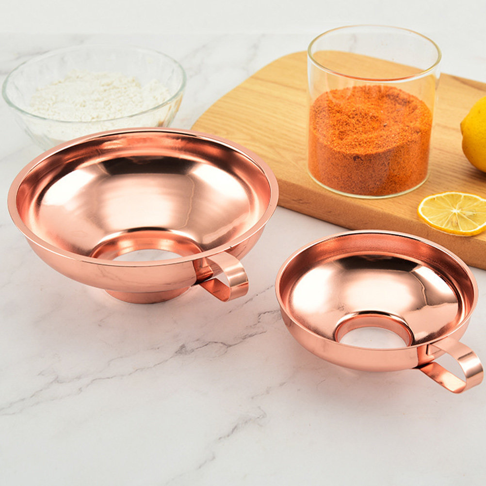 1 pezzo, imbuto in acciaio ino - Kitchen Gadgets Gold recensione e prezzo
