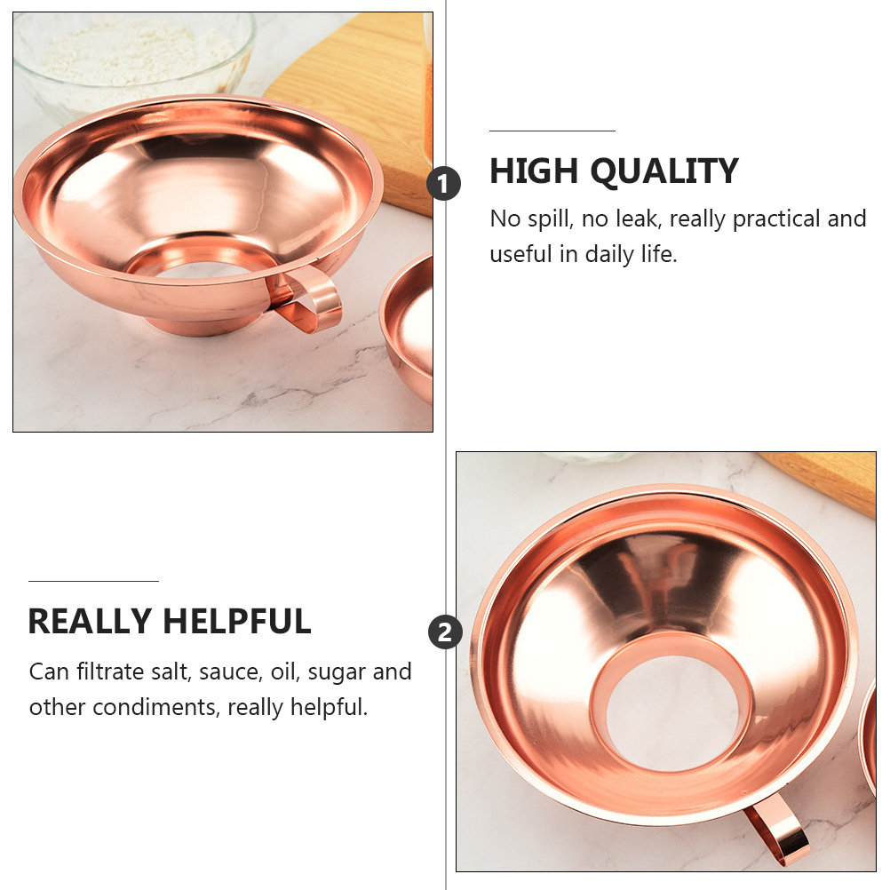 1 pezzo, imbuto in acciaio ino - Kitchen Gadgets Gold recensione e prezzo
